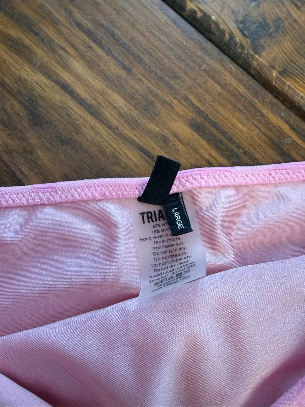 triangl swimwear cute pink